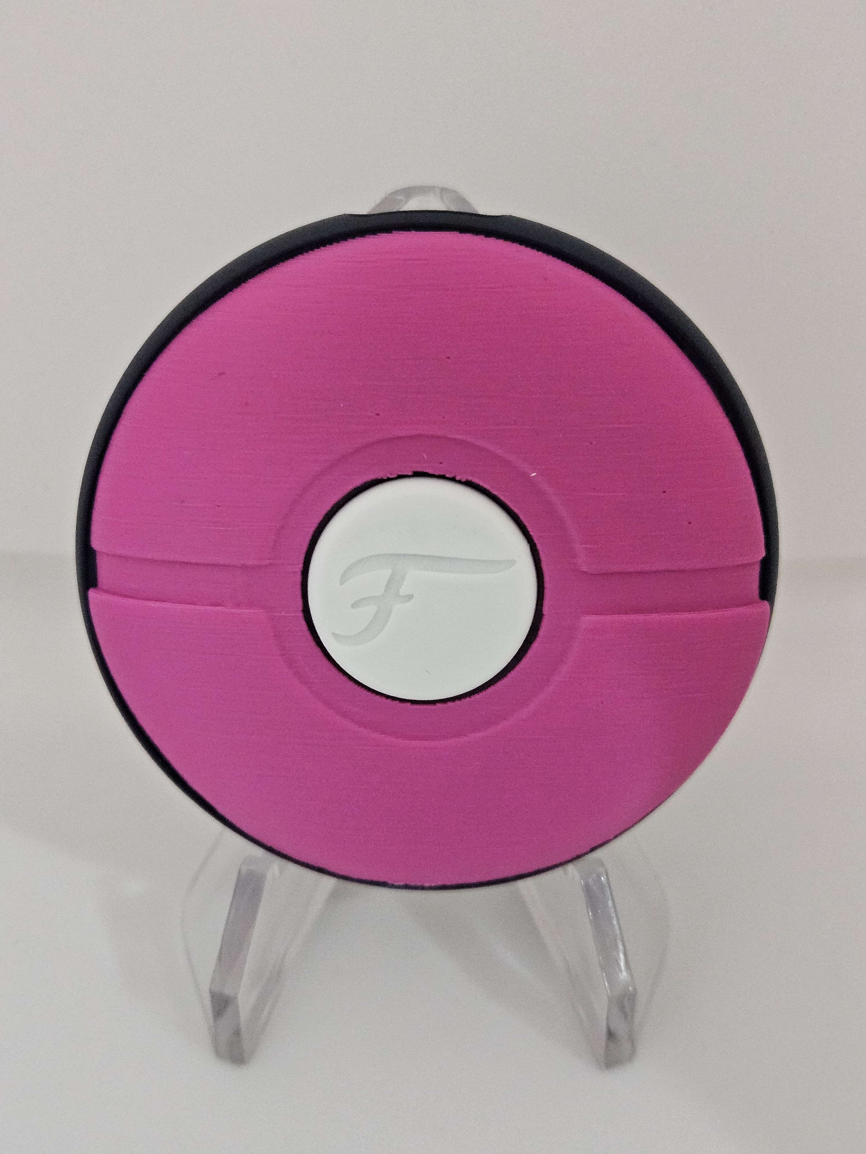 Single Color Face Plate - Pokeball Style