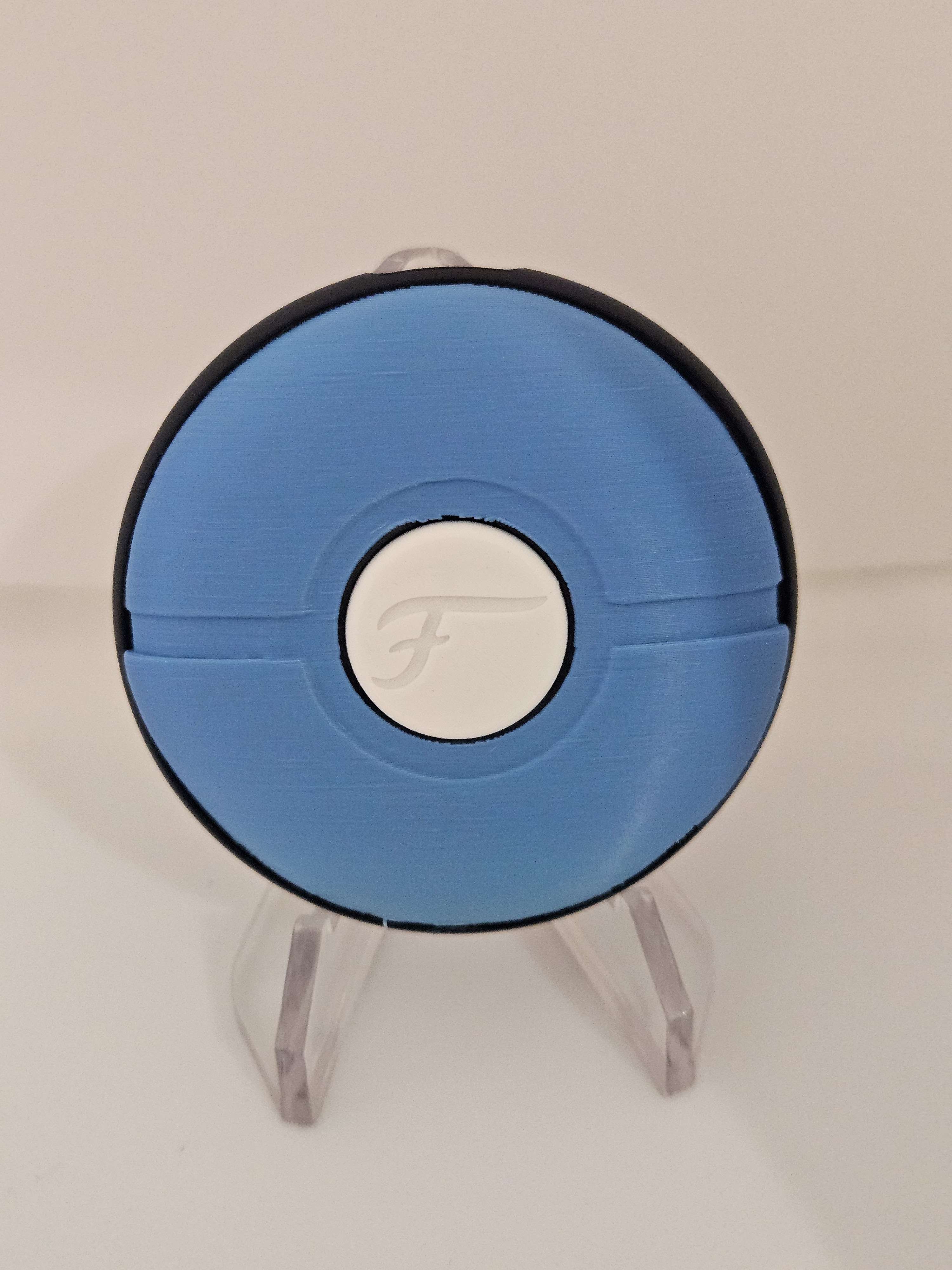 Single Color Face Plate - Pokeball Style