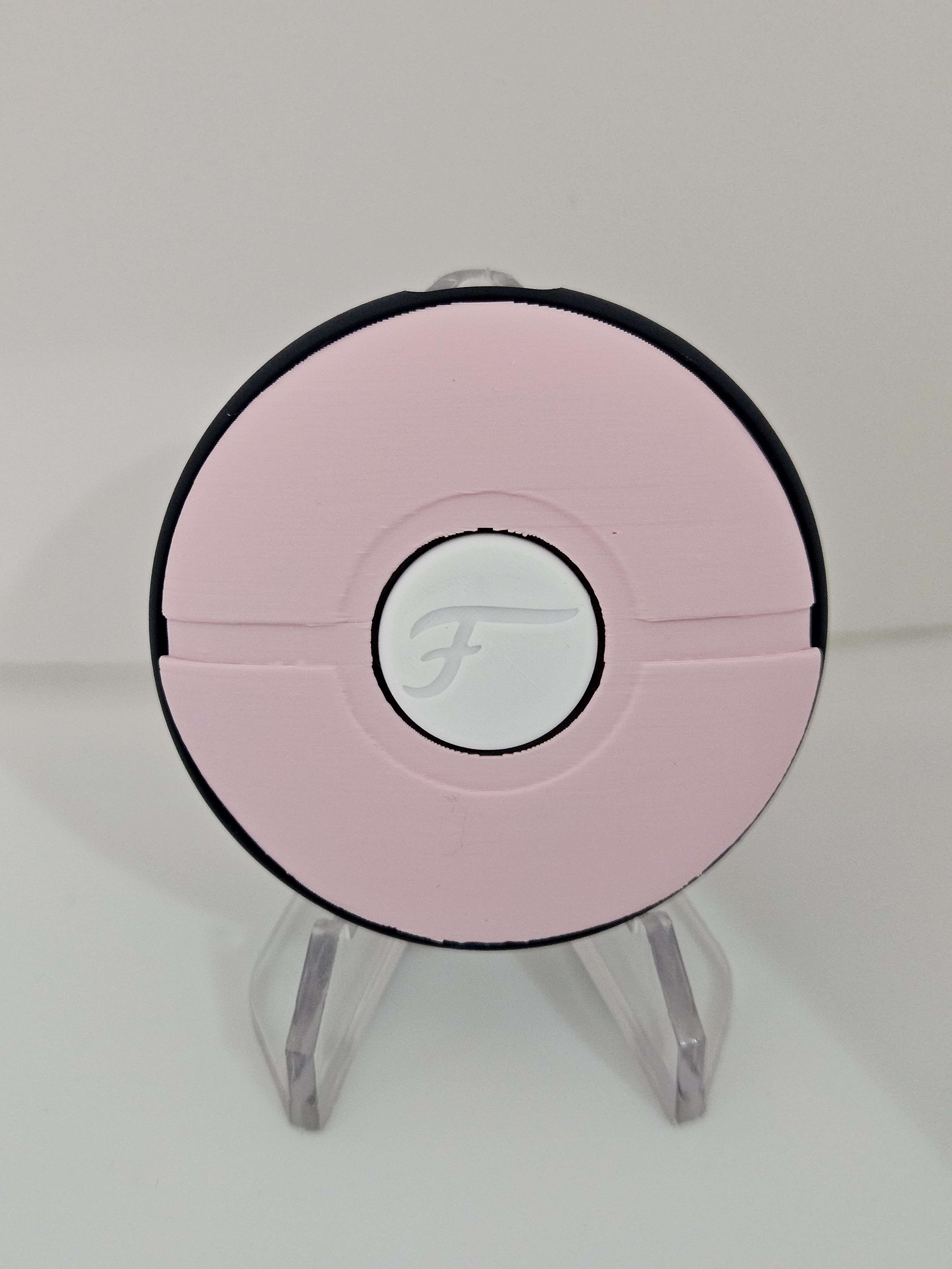 Single Color Face Plate - Pokeball Style