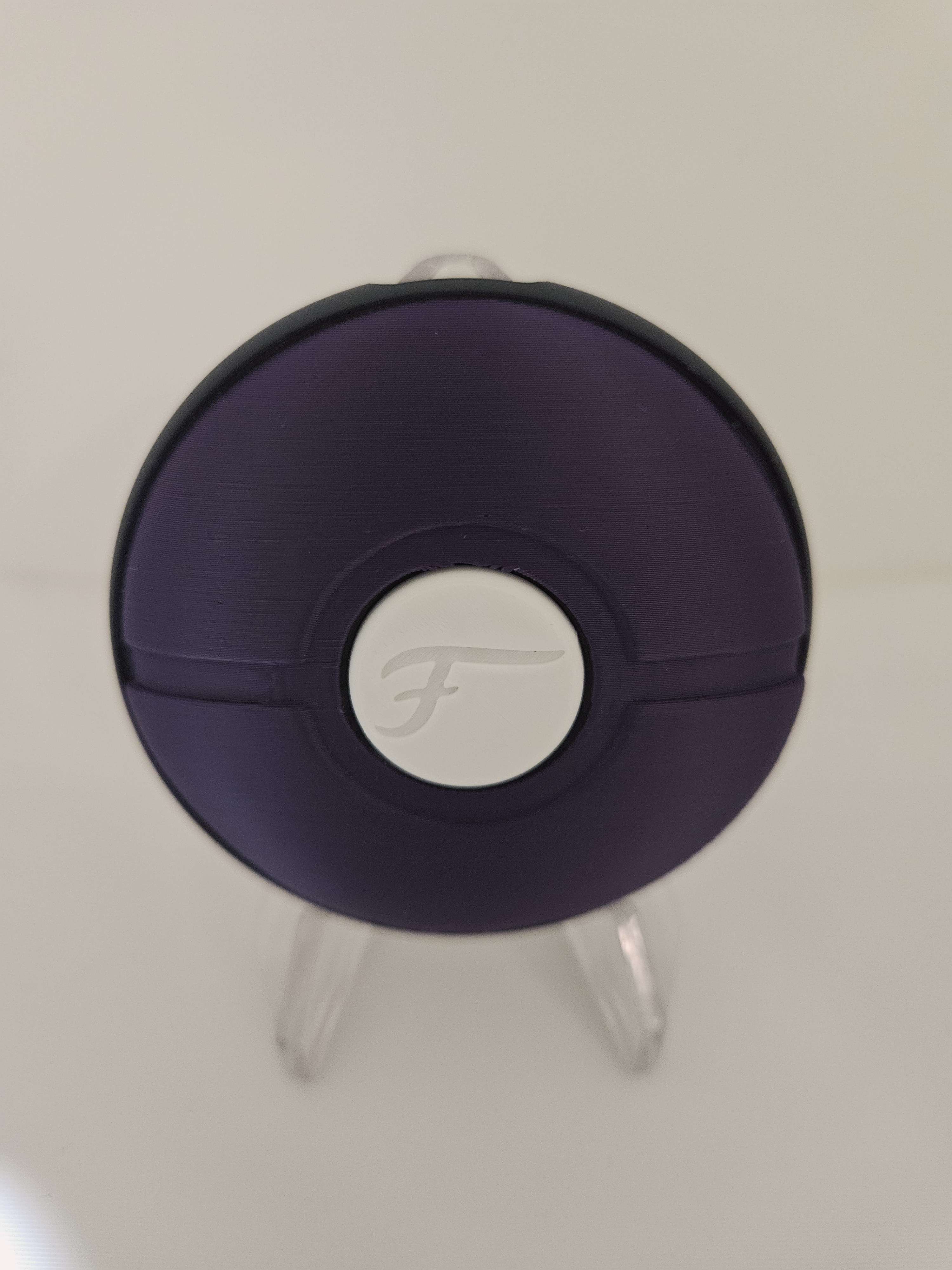 Single Color Face Plate - Pokeball Style